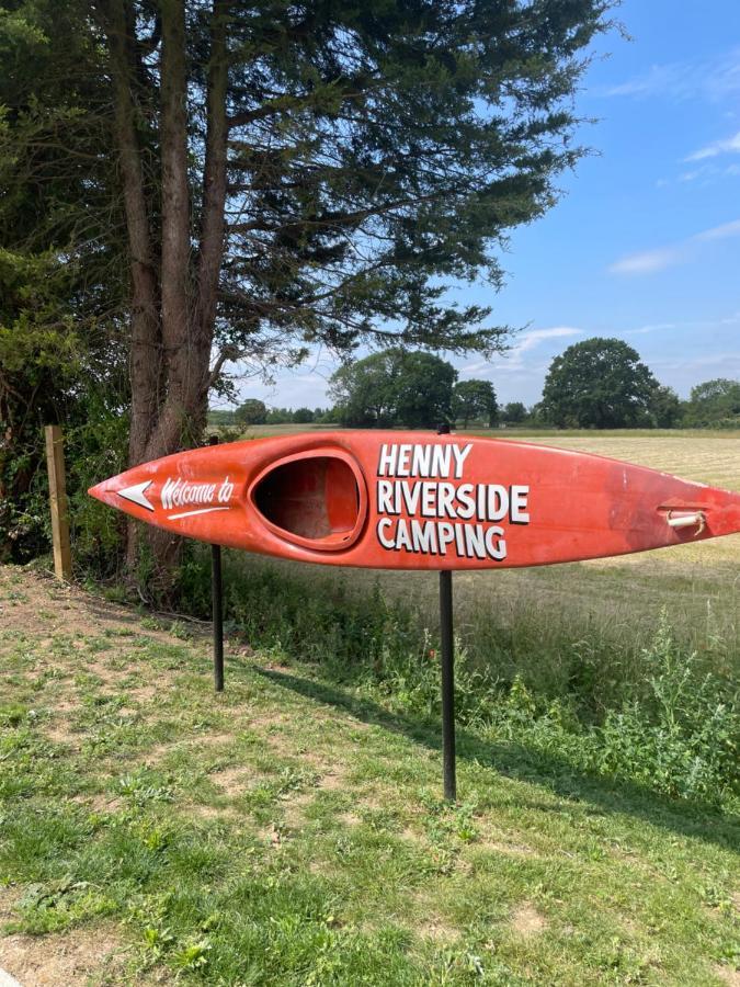 Henny Riverside Glamping Sudbury  Dış mekan fotoğraf
